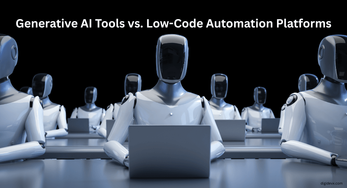 Generative AI Tools vs. Low-Code Automation Platforms What’s Right for Marketers