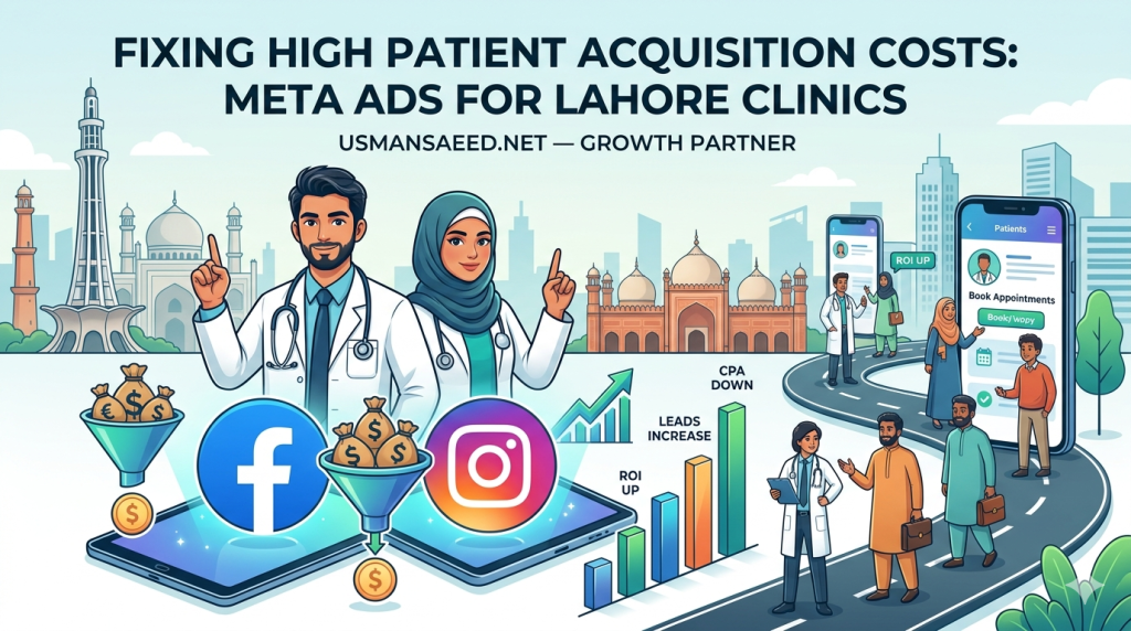 Fix High Patient Acquisition Costs: Clinic Meta Ads Lahore