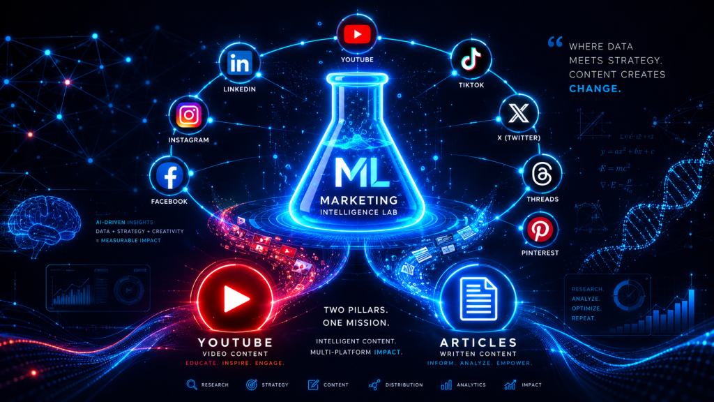The Marketing Intelligence Lab Usman Saeed AI-Driven Marketing Content Hub