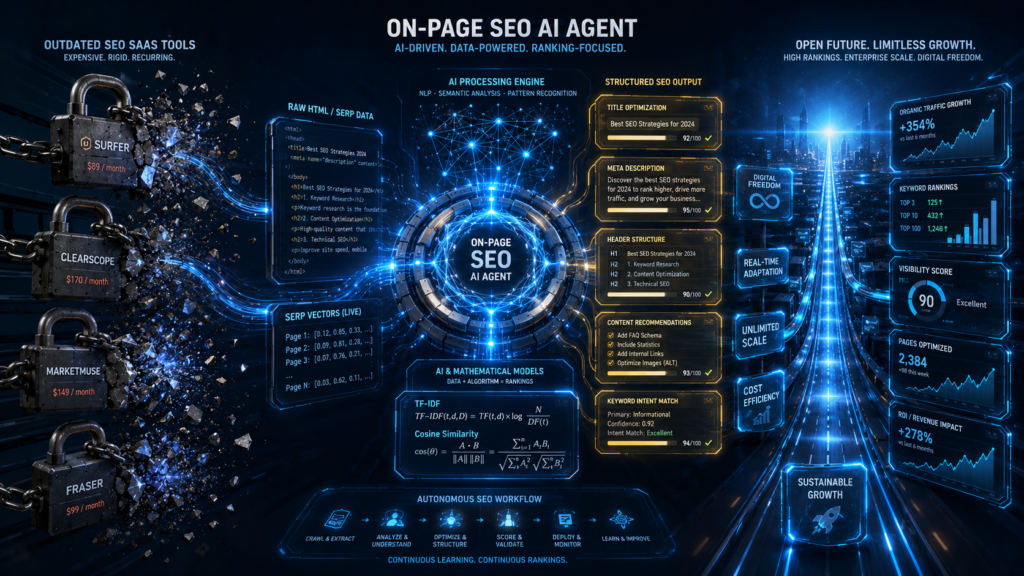 Custom On-Page SEO AI Agent vs Third-Party SaaS Tools The Ultimate Enterprise Comparison Guide