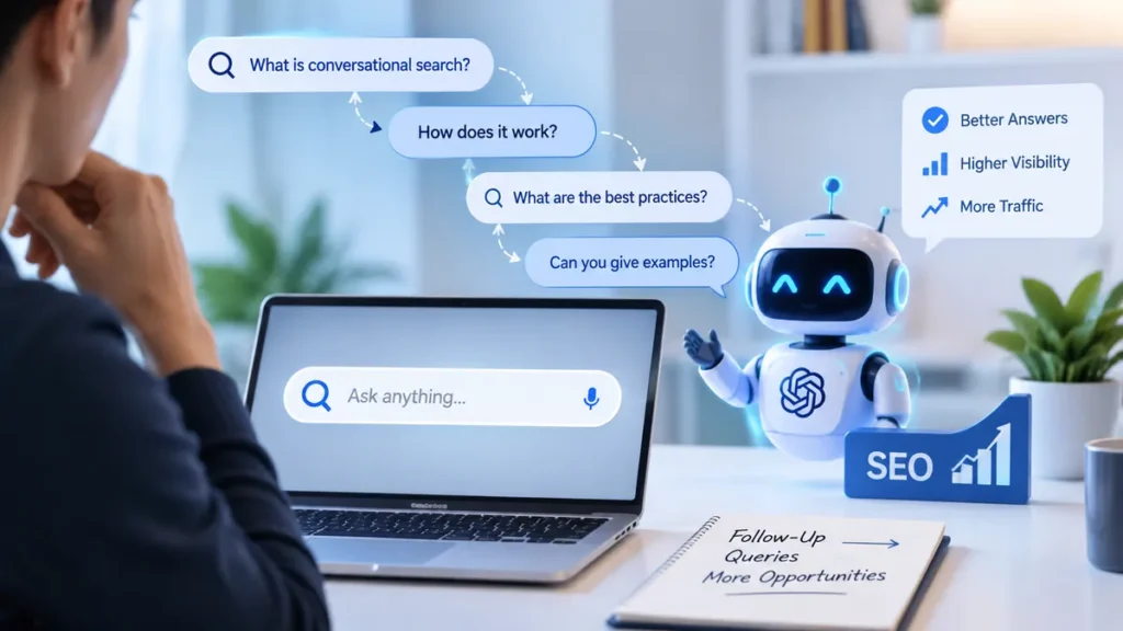 Conversational Search SEO Optimize for Follow-Up Queries