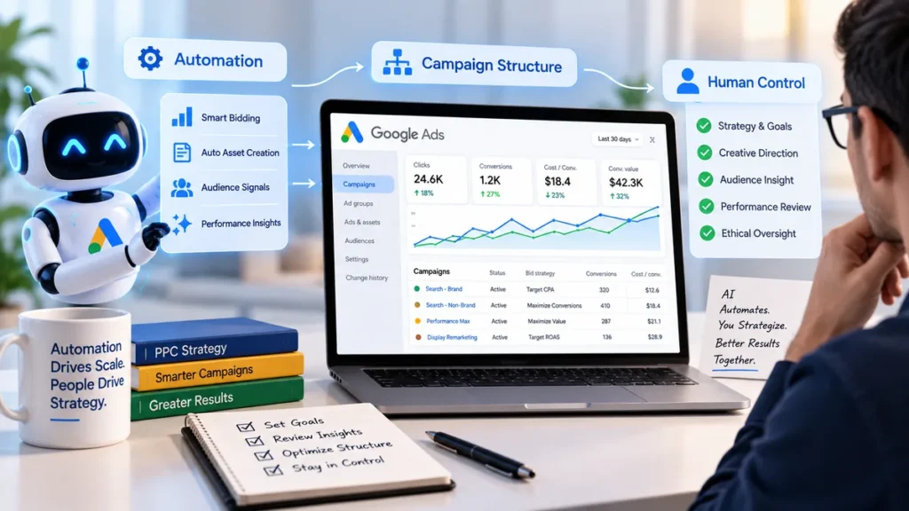 How Has Google Ads Automation Changed PPC Strategy, Campaign Structure, and Human Control